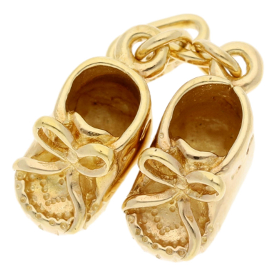 PENDANT SHOES YELLOW GOLD 18KT WEIGHT 4GR