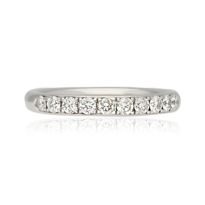 WHITE GOLD RING WITH 0.35ct DIAMONDS