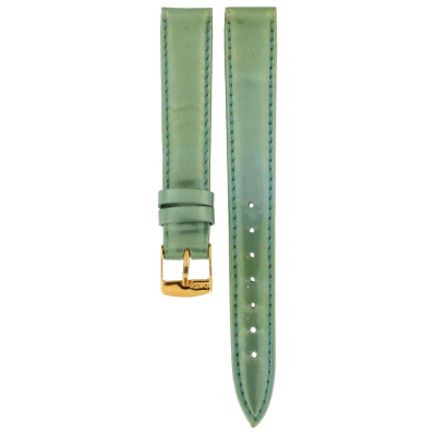 BROS SHINY GREEN LEATHER STRAP 14MM