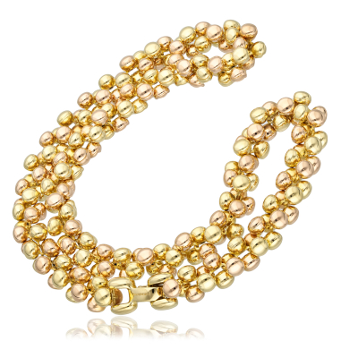 NECKLACE CHIMENTO ROSE AND YELLOW GOLD 18KT 47.4GR