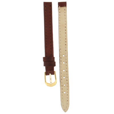 GENUINE LEATHER STRAP BROWN 8MM 