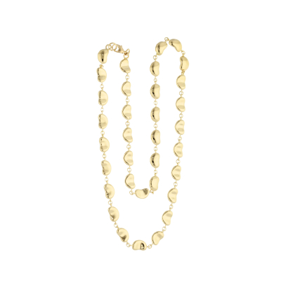 NECKLACE ELSA PERETTI BEAN COLLECTION IN YELLOW GOLD 18KT